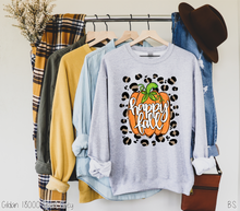 Load image into Gallery viewer, Leopard Background Happy Fall Single Pumpkin #BS2035
