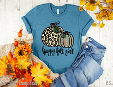 Load image into Gallery viewer, Happy Fall Y&#39;all Full Color Double Pumpkins #BS112
