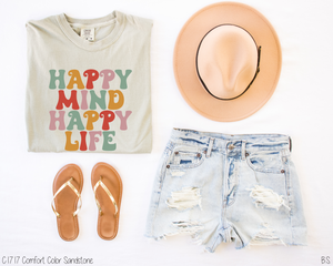 Happy Mind Happy Life #BS3139