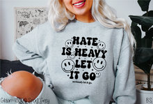 Load image into Gallery viewer, Hate Is Heavy #BS5190
