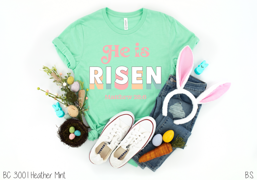 He Is Risen Retro Shadow #BS1299