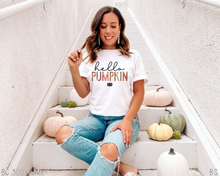 Load image into Gallery viewer, Hello Pumpkin Half Leopard Letters #BS2332
