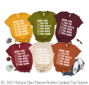 Here For It Thanksgiving Collection #BS2381-86