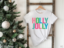 Load image into Gallery viewer, Holly Jolly Colorful Lettering #BS2325
