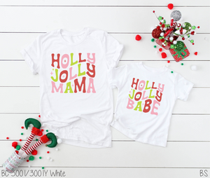 Holly Jolly Mama And Babe Retro #BS2471-72