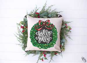 Holly Jolly Wreath #BS2416