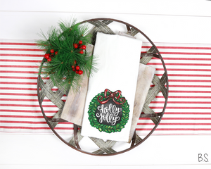 Holly Jolly Wreath #BS2416