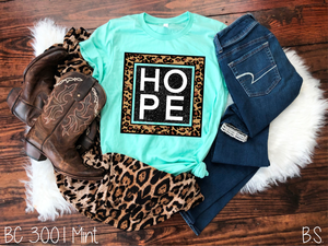 Hope With Leopard Box #BS1387