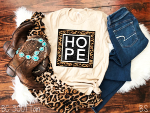 Hope With Leopard Box #BS1387
