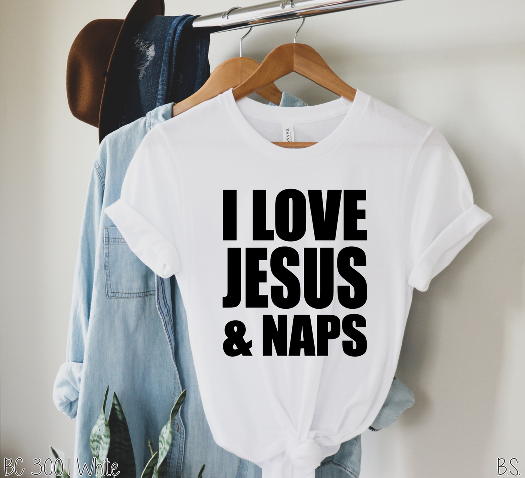 I Love Jesus And Naps #BS1037