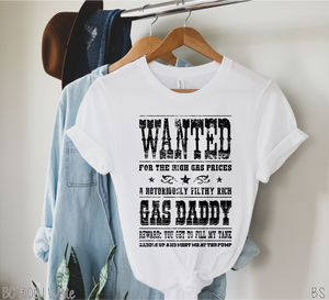 Wanted Gas Daddy #BS2921