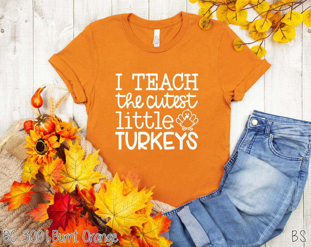 I Teach The Cutest Turkeys #BS891