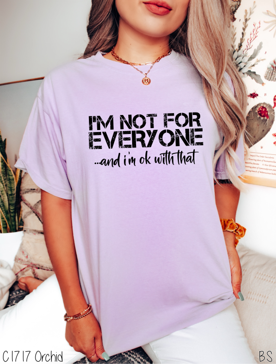 I'm Not For Everyone #BS5443