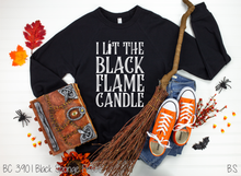 Load image into Gallery viewer, I Lit The Black Flame Candle #BS108
