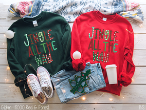 Jingle All The Way Pattern Letters #BS2271