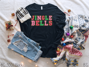 Jingle Bells Chenille Letters #BS3723