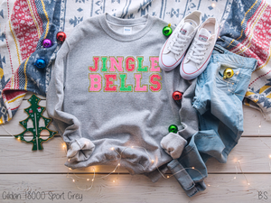 Jingle Bells Chenille Letters #BS3723