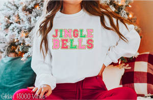 Jingle Bells Chenille Letters #BS3723