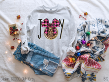 Load image into Gallery viewer, Joy Pink Plaid Ornament #BS1988
