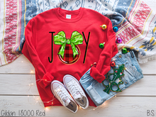 Load image into Gallery viewer, Joy Red Plaid Ornament #BS1950
