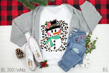 Load image into Gallery viewer, Leopard Background Snowman #BS933
