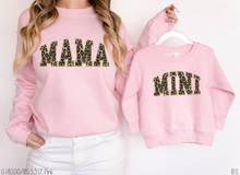 Load image into Gallery viewer, Leopard Chenille Look Mama And Mini #BS2702-03
