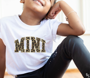 Leopard Chenille Look Mama And Mini #BS2702-03