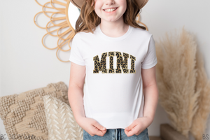 Leopard Chenille Look Mama And Mini #BS2702-03