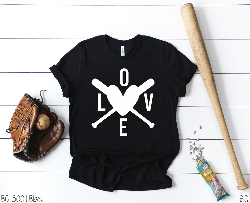 Love Baseball Bat #BS2782