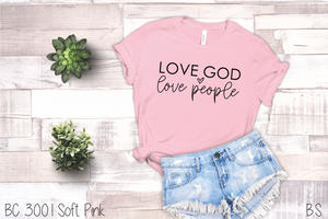 Love God Love People #BS294/95