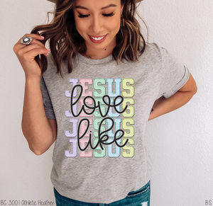 Love Like Jesus Leopard Letters #BS2816