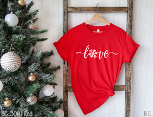 Love Script With Snowflake #BS2410