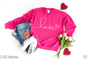 Love With Heart One Color #BS2543