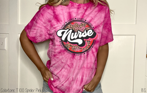 Loved Nurse Valentines Grunge #BS2626