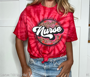 Loved Nurse Valentines Grunge #BS2626