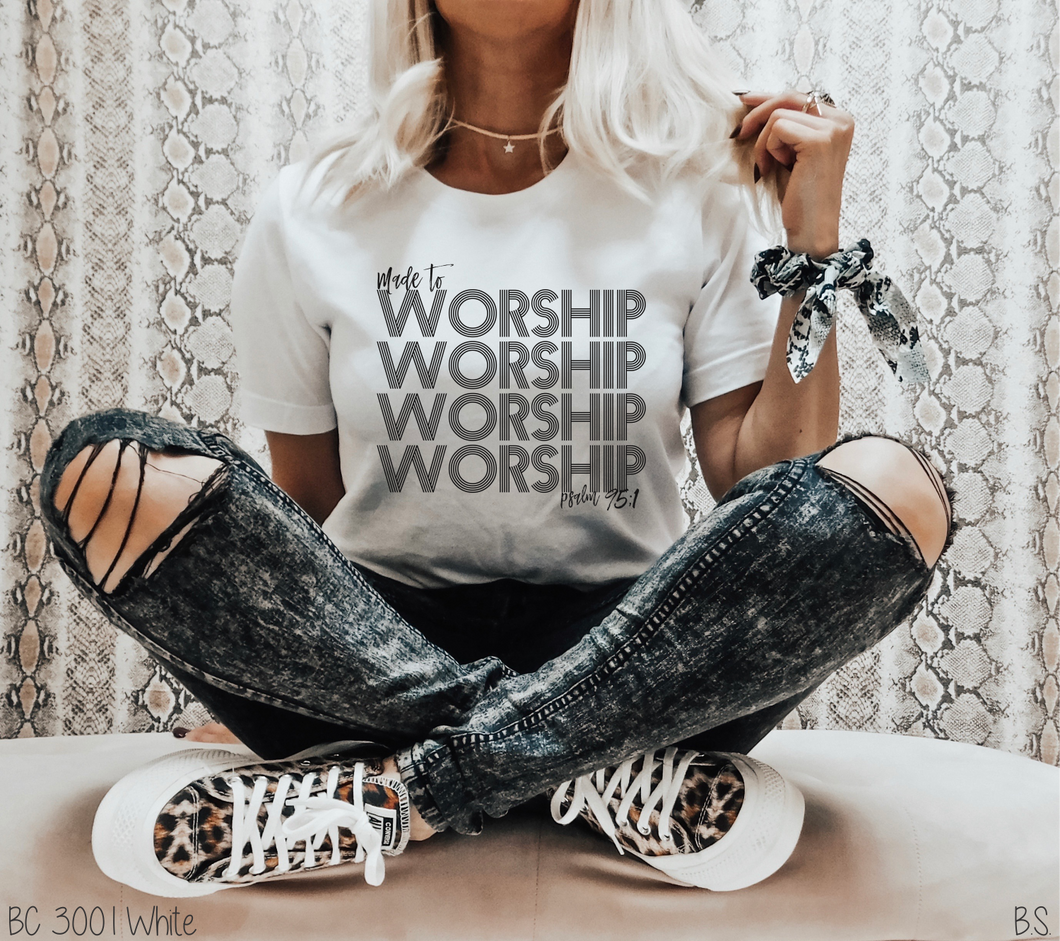 Made To Worship Stacked #BS2962