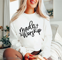 Load image into Gallery viewer, Made To Worship With Cross #BS4049
