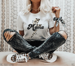 Mama And Mini Cheetah Lightning Bolt #BS2824