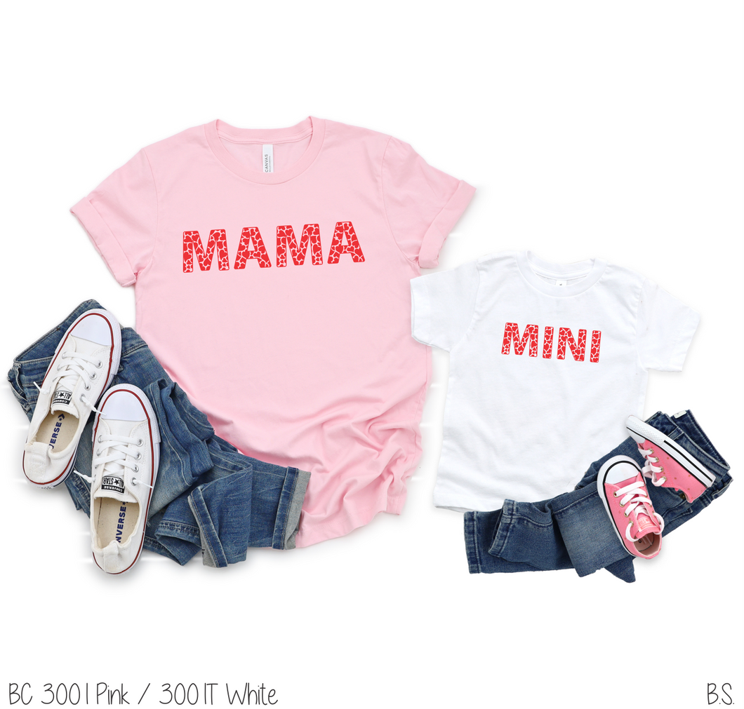 Mama Mini Heart Letter Set #BS1156