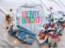 Load image into Gallery viewer, Merry And Bright Colorful Lettering #BS2326
