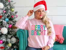 Load image into Gallery viewer, Merry And Bright Colorful Lettering #BS2326

