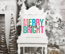 Load image into Gallery viewer, Merry And Bright Colorful Lettering #BS2326
