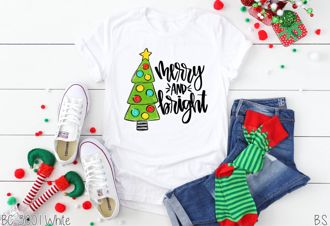 Merry And Bright Whimsical Tree #BS2145