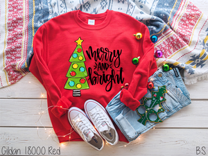 Merry And Bright Whimsical Tree #BS2145