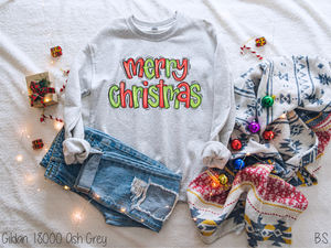 Merry Christmas Hand Lettered #BS2222