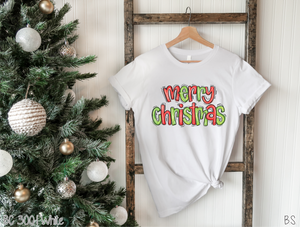 Merry Christmas Hand Lettered #BS2222