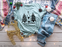 Load image into Gallery viewer, Merry Christmas Tree Trio One Color #BS3767
