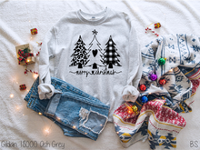 Load image into Gallery viewer, Merry Christmas Tree Trio One Color #BS3767
