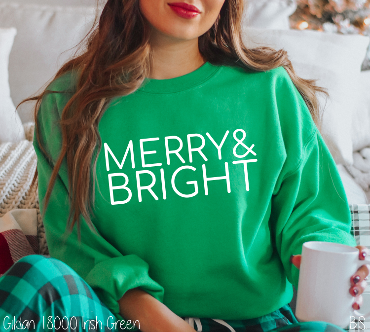 Merry & Bright Thin Letters #BS3913