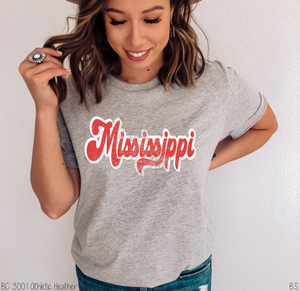 Mississippi Retro Shadow #BS3196